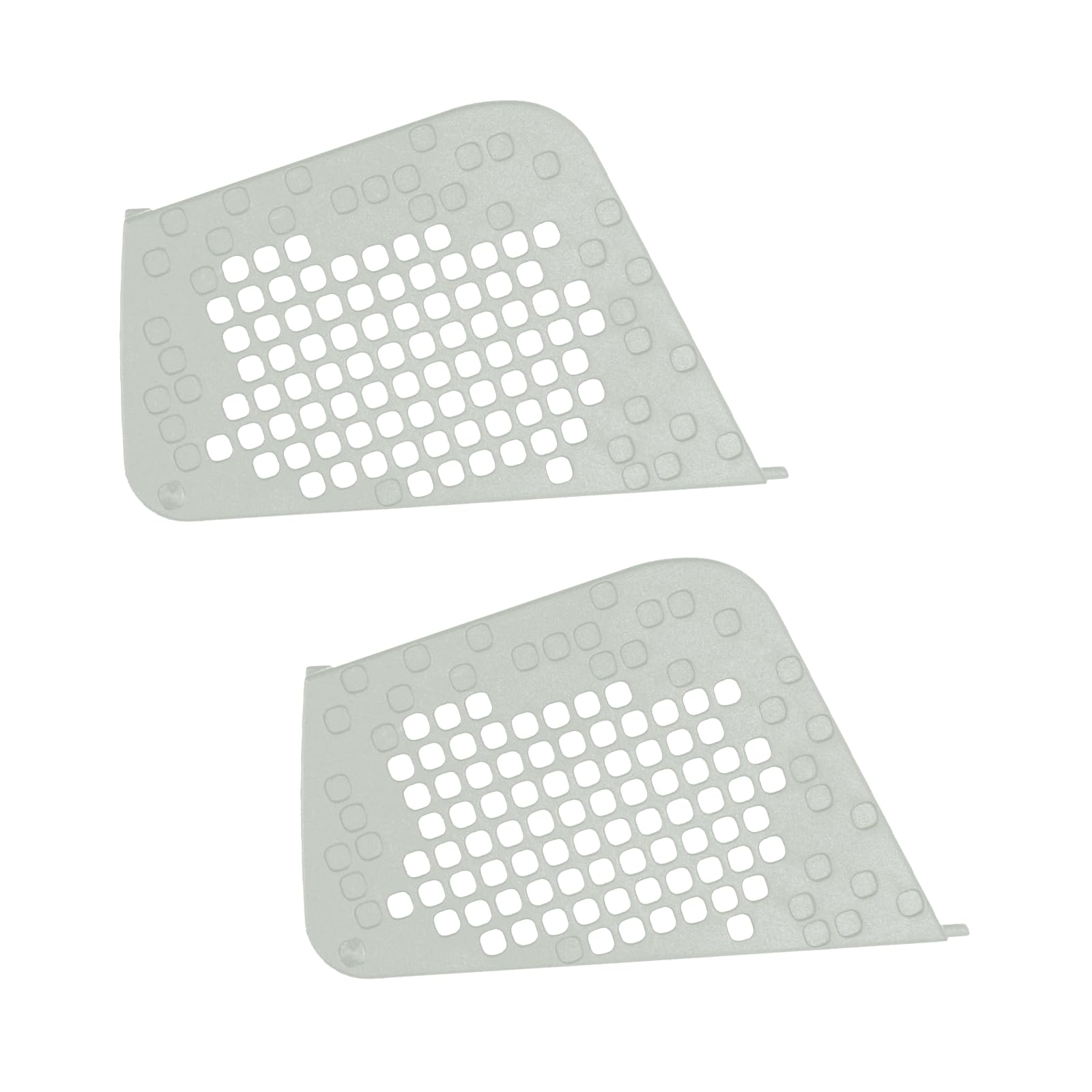 2 Pack Filter Cover Replacement for Resmed AirSense10, AirStart10 and AirCurve10 Series CPAP/Auto Set/VPAP Machines Side Filter Cover - Gray