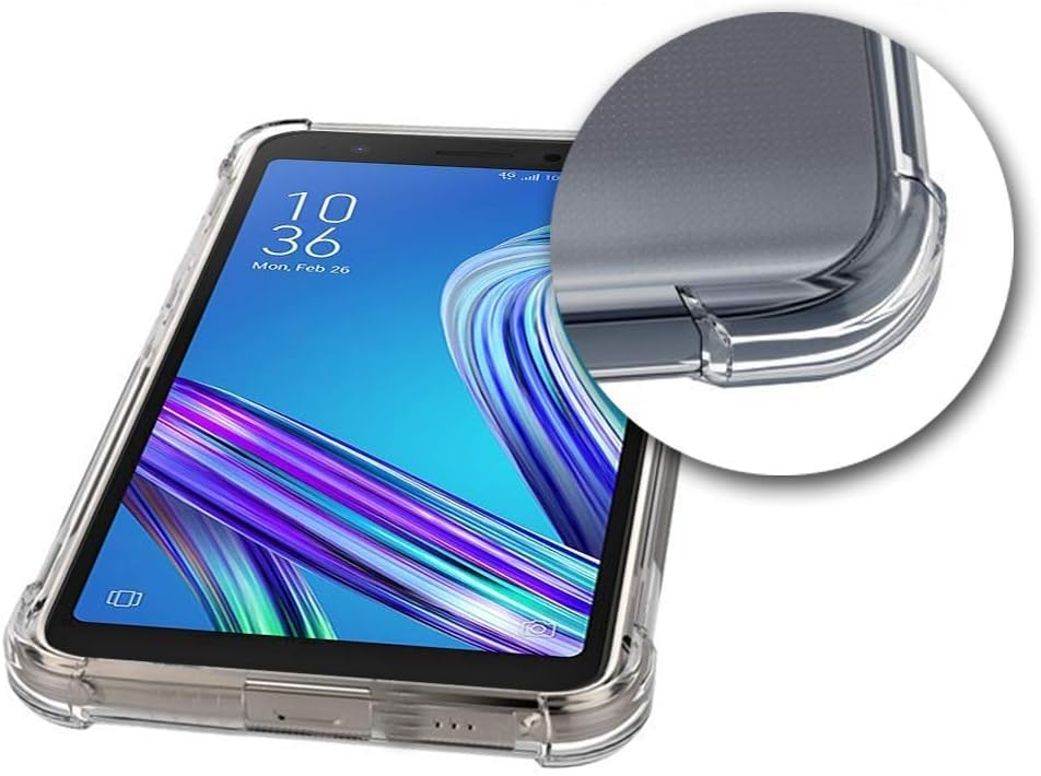 Kit Capa E Película Para Asus Zenfone Live L1 Za550kl Tela 5.5Capinha Case  Transparente Air Anti Impacto e Película De Vidro Temperado - Danet |  Amazon.com.br