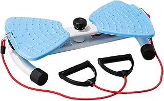 Entrenador de Torsión de Cintura - Entrenamiento Abdominal Con Bandas De Resistencia Elástica | Plataforma Giratoria para Fortalecer el Core - para Adultos, Casa, Apartamento, Gimnasio y Moldeado