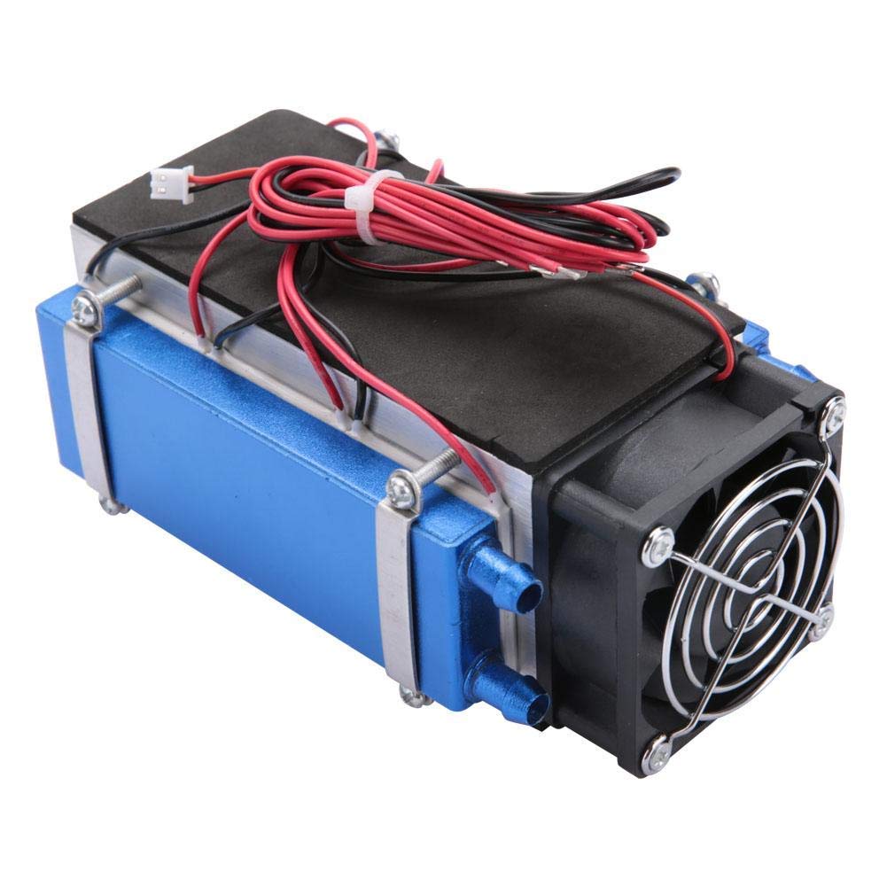 12V 420W 6-Chip Refrigerador termoeléctrico Refrigeración del semicondensador Para enfriamiento de áreas pequeñas o enfriamiento de camas para mascotas