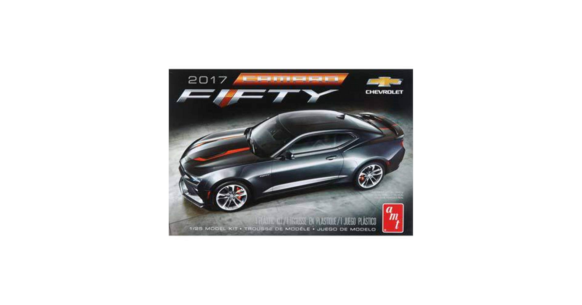 Amazon.com: AMT Skill 2 Model Kit 2017 Chevrolet Camaro