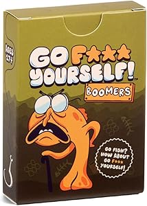 Go F Yourself Boomers Expansion! – The Grown Up Go Fish Card Game You've Always Wanted | Hilarious Party Game for Grown Ups, 2+ Players | 52 Cards, 13 Unique Pairs