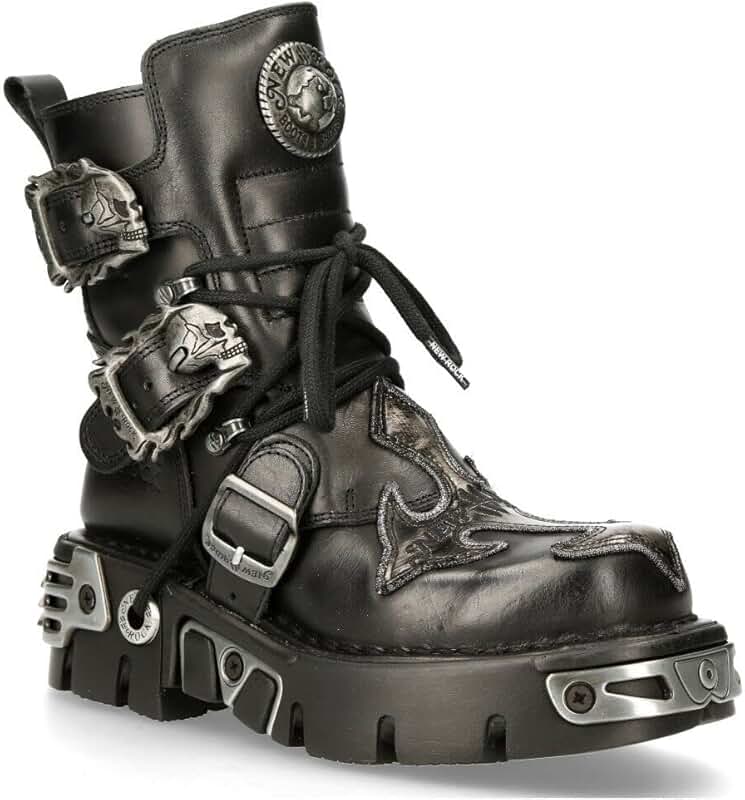 Amazon.com: New Rock - Men's Boots / Men's Shoes: Clothing, Shoes & Jewelry