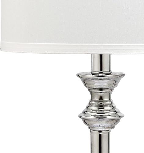 Miniatura 3 de SAFAVIEH Lighting Collection Erica - Candelabro moderno de cristal de 31 pulgadas, para dormitorio, sala de estar, oficina, escritorio, mesita