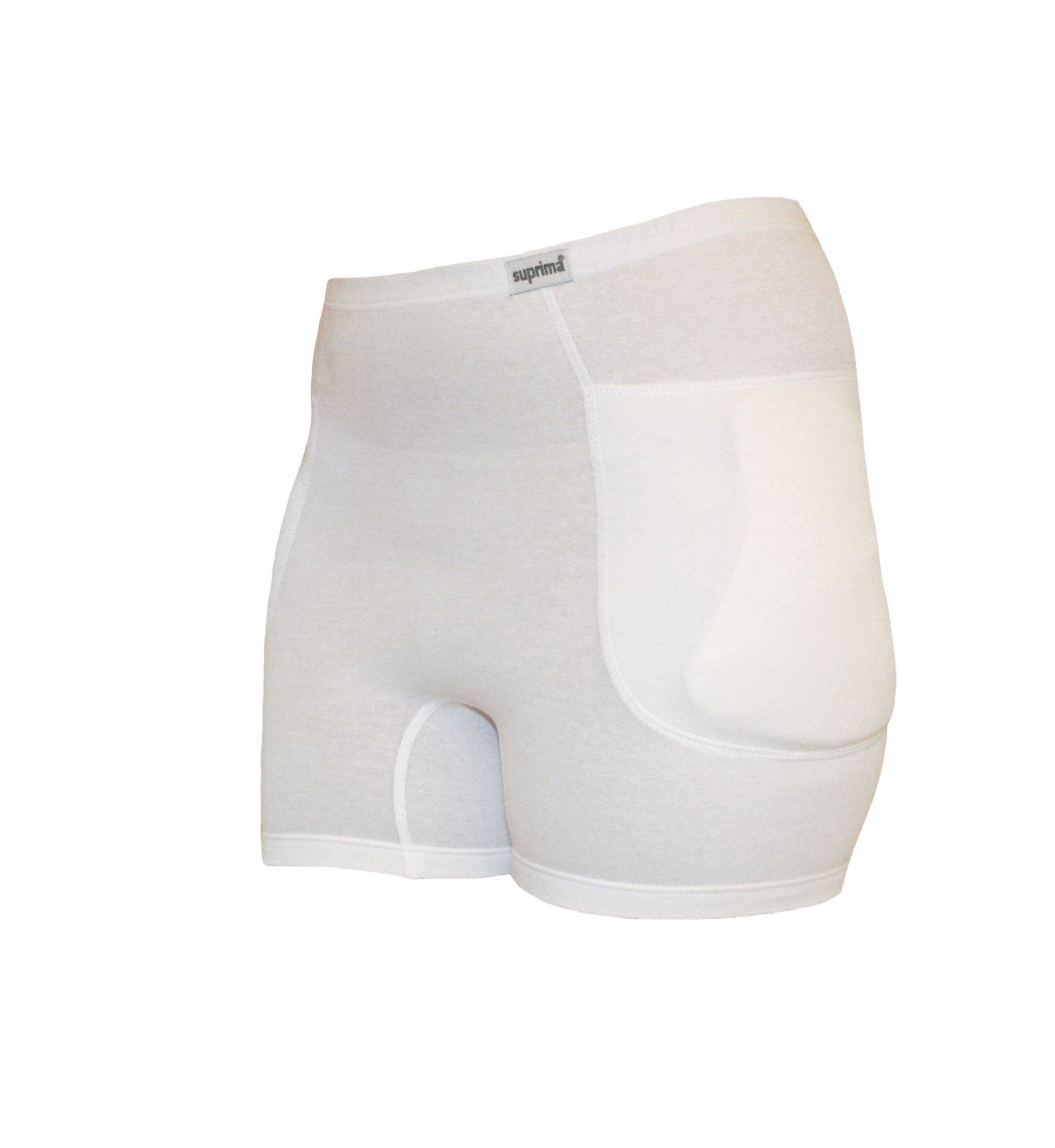 Suprima Juego de calzoncillos protectores de cadera, 3 x 1-4900 y 1 x 2007 – blanco (L) | 3 x 1-4900 1 x 2007 Set Combo