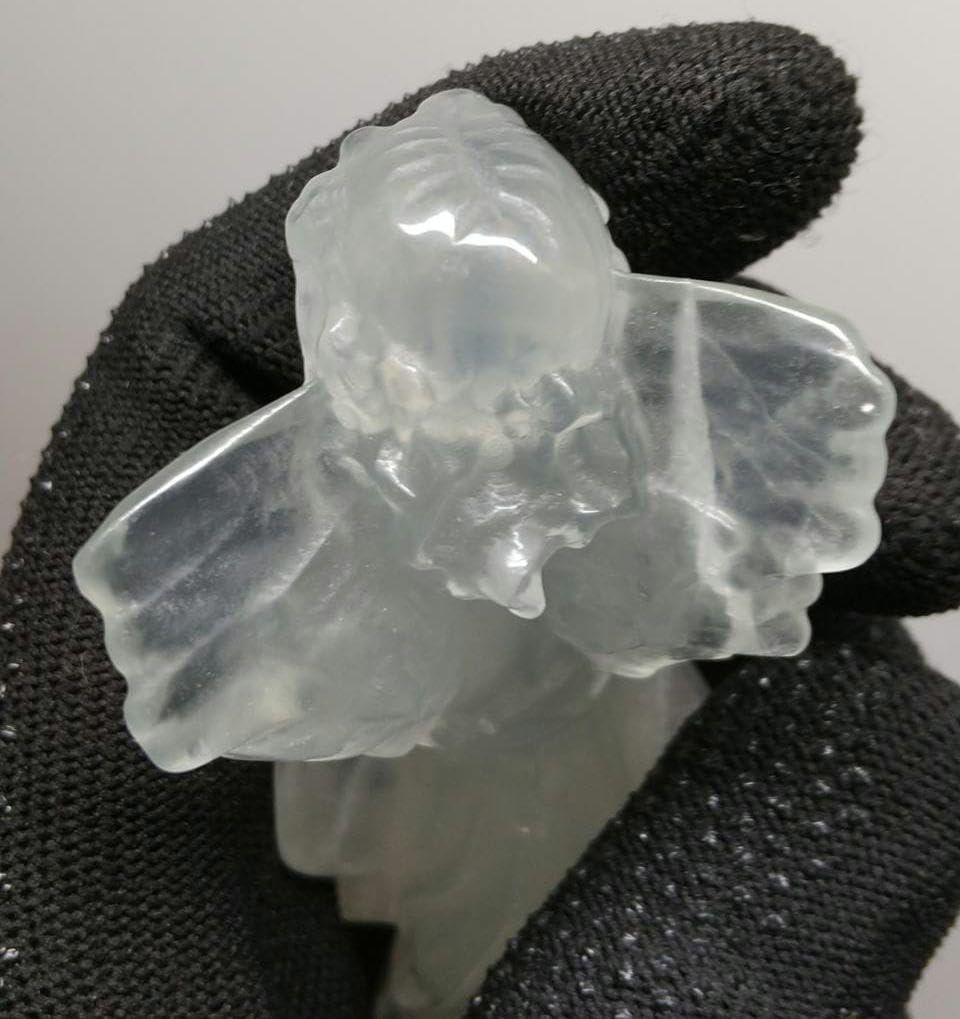 希少カラー フローライト エンジェル 天使 アップルグリーンカラー 蛍石 彫刻 Amazon.co.jp: カラー フローライト エンジェル 天使 アップル