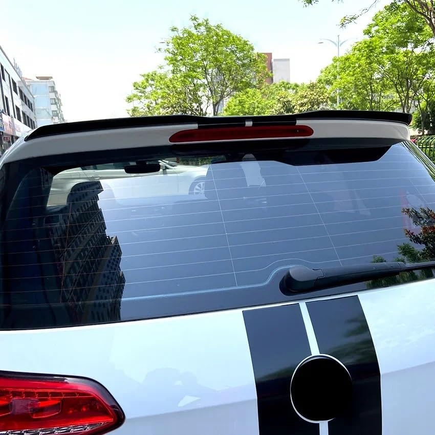 Kompatybilny z VW Audi Mercedes-Benz BMW Hyundai Kia Hatchbacks SUV tylny spojler bagażnika uniwersalne zestawy górnych skrzydeł(Matte Black)