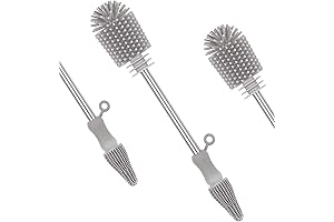 Haakaa Silicone Cleaning Brush - Baby Bottle,Breast Pump,Nipple,Breast Milk Storage Bag Cleaner