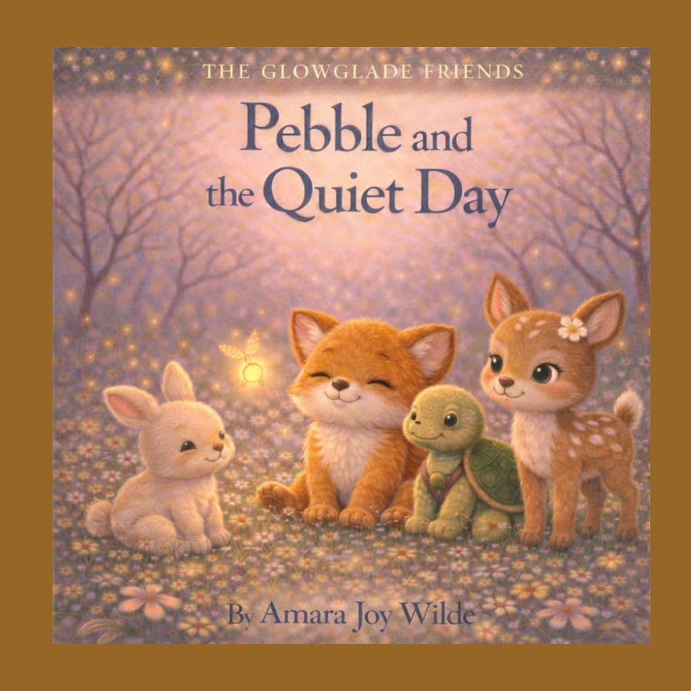 Pebble and the Quiet Day: A Gentle Glowglade Story About Finding Calm (The Glowglade Friends)