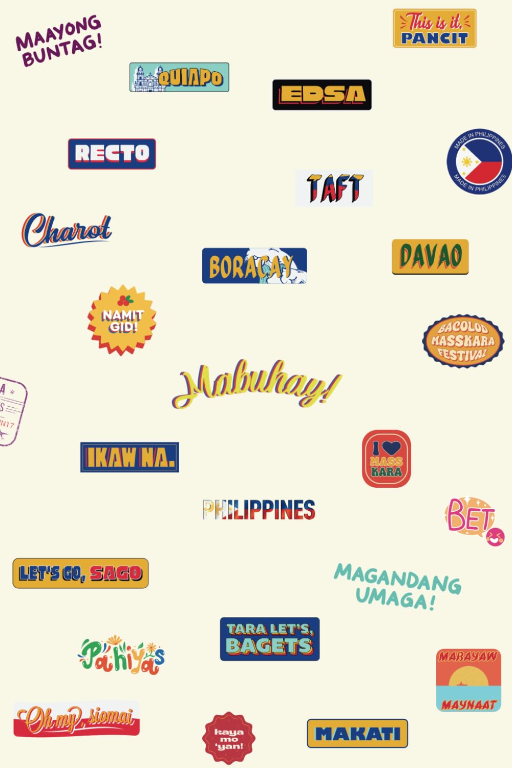 Notebook with Biyahe Filipino Pinoy Pride Mabuhay Philippines Travel Magandang Umaga Kultura