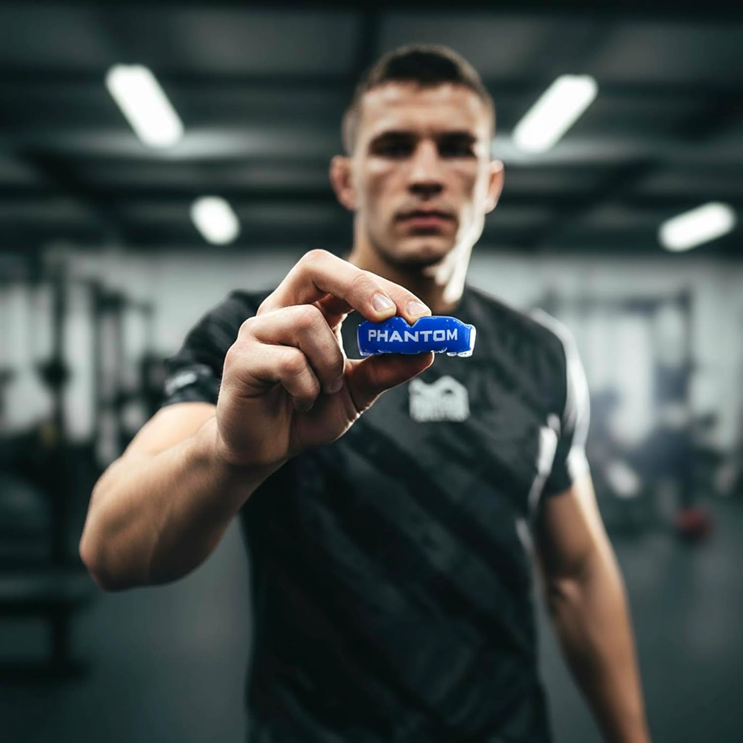 Phantom Mouthguard APEX Protège-dents pour adultes - Protège-dents Boil & Bite pour les sports de combat, le MMA, la boxe et le Muay Thai - Bleu