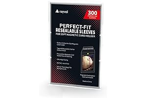 One Touch Resealable Bags for 35PT Magnetic Card Holders