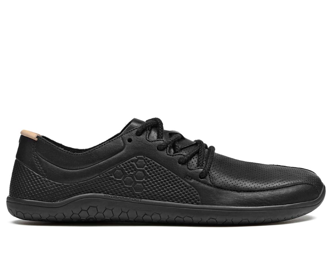 Vivobarefoot Mens Primus Lux Leather Black Trainers Us