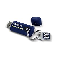 INTEGRAL INFD64GCRYDL3.0140-2 UNIDAD FLASH USB (64GB HARDWARE ENCRYPTED USB 3.0 DRIVE)