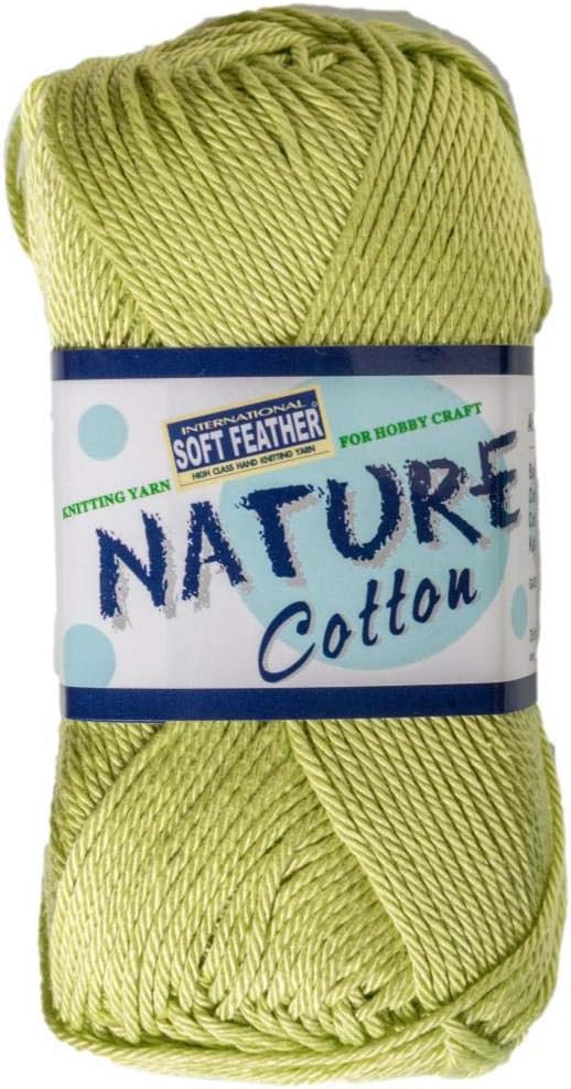 Nature Cotton Mint Green No.510 Crochet and Knitting Yarn