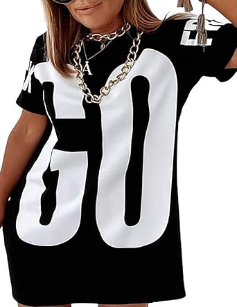 dipped hem t shirt dress