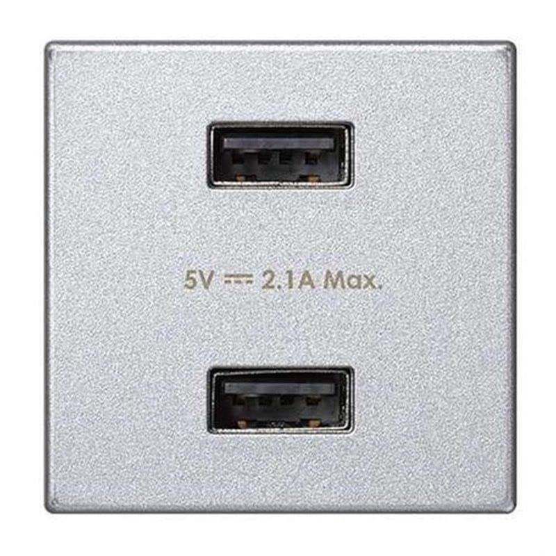 CARGADOR K45 USB DOBLE 1 módulo da 2,1 A
