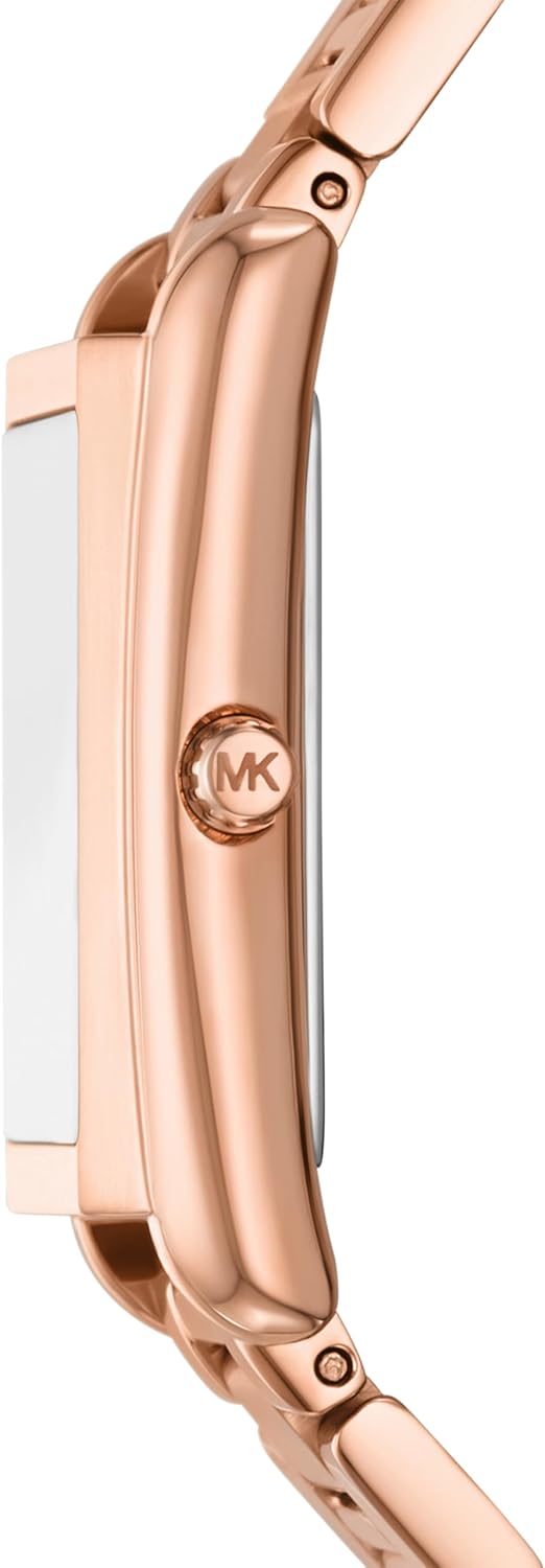 Michael Kors Women's Essex Three-Hand Rose Gold-Tone Stainless Steel Watch (Model: MK4905)