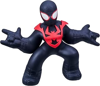 Heroes of Goo Jit Zu Marvel Supagoo Hero Pack 8" Tall Super Stretchy Spider-Man Miles Morales Action Figure