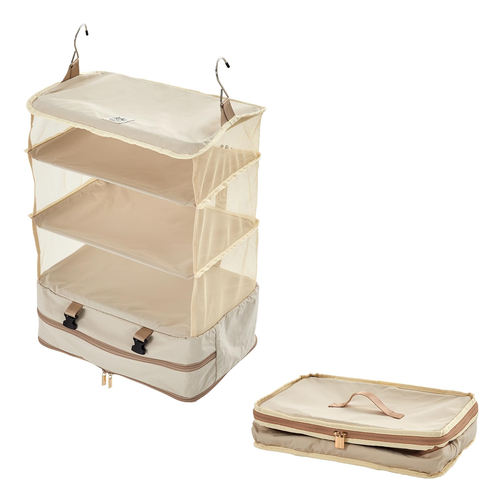 Amazon.co.jp: LOWYA ロウヤ トラベルポーチ 圧縮オーガナイザー 圧縮