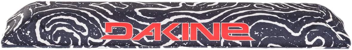 Dakine Aero Roof Rack Pads 86cm Lavatubes - 86cm long pad - set of two - Only pads top of bar for sleek fit