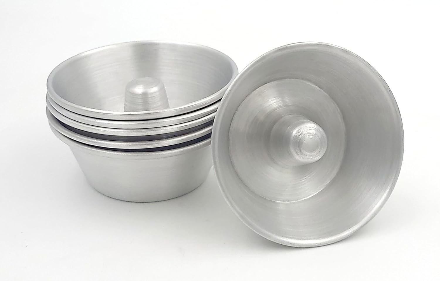 Mali's 43108, Mini Savarins and Babas Moulds, Set of 6 Mini Moulds