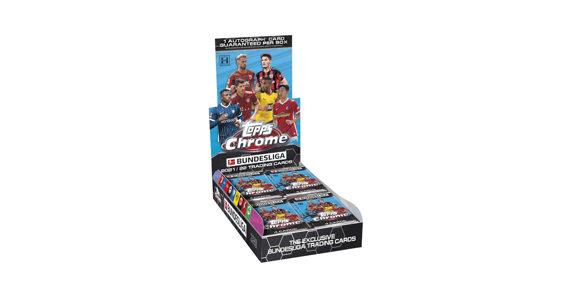 Amazon.com: 2021/22 Topps Chrome Bundesliga Soccer HOBBY box