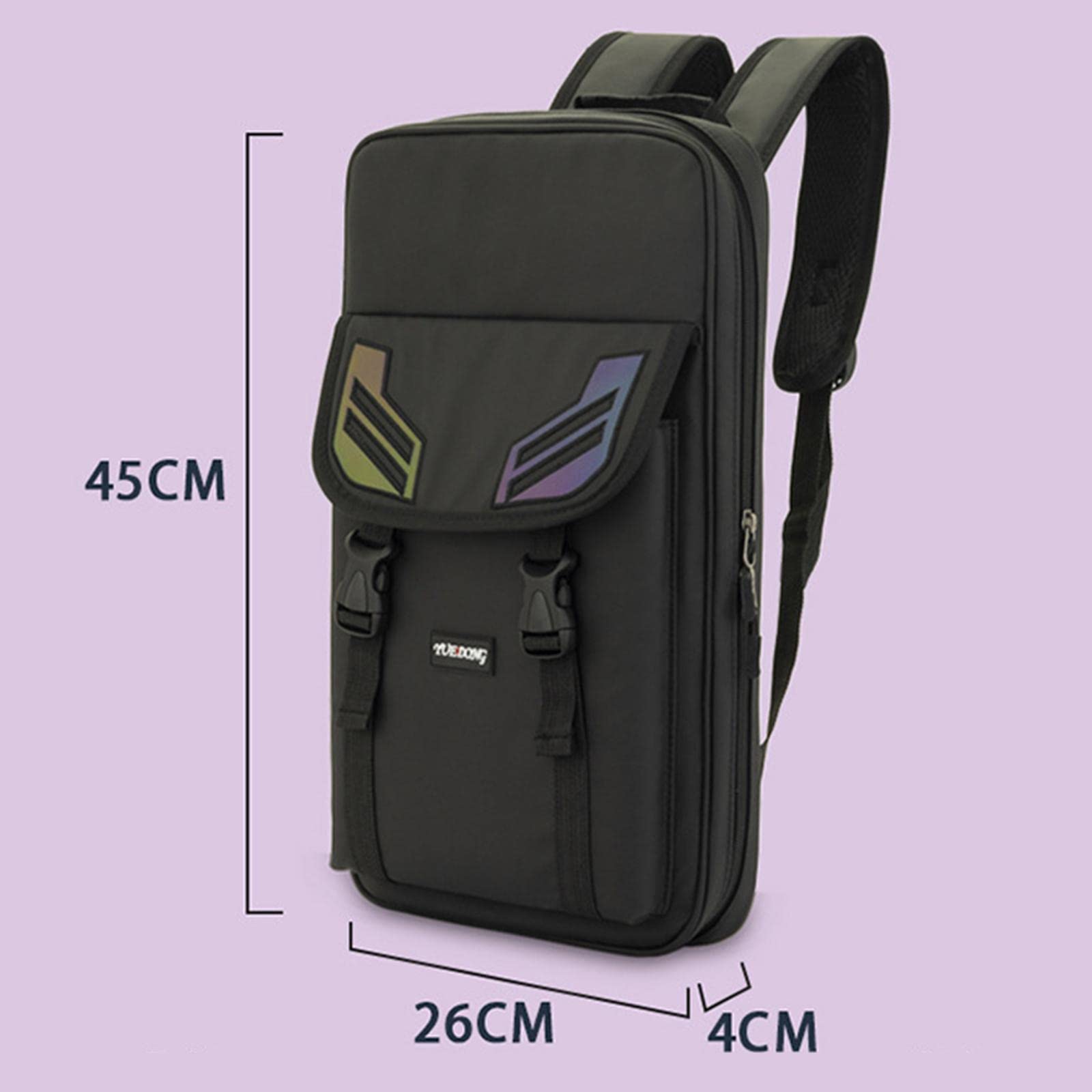 1 Pezzo di Custodia per Bacchette, Accessori per Bacchette, Custodia per Bacchette per Percussioni Da Viaggio