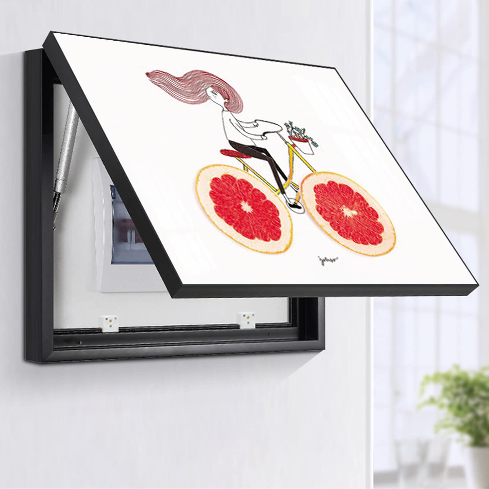 Distribution Box Decorative Flip Cover Multicolor Multiple Sizes(F,55x45cm)