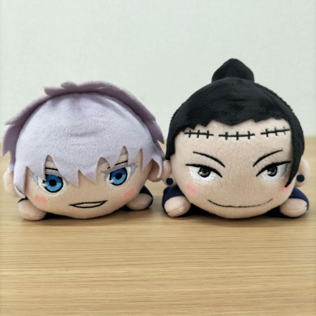 Amazon.co.jp: 呪術廻戦 寝そべりミニぬいぐるみ vol.2 五条悟 夏油傑