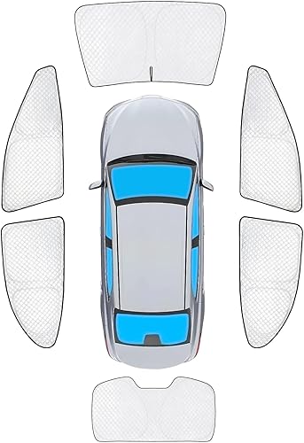 Miniatura 272 de KMF - Parasol de repuesto para parabrisas, cubierta para ventana lateral y trasera, cubierta protectora para visor, para campamento, bebé, bloqueo