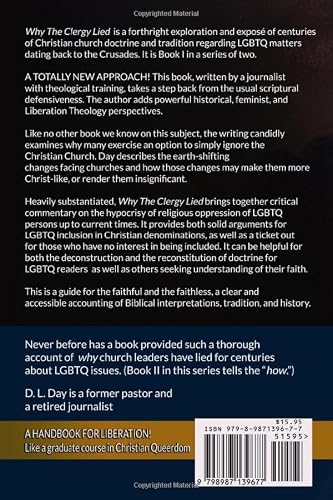 Why The Clergy Lied: A Journalist's Academic Report On Lgbtq And Christianity (Why And How The Clergy Lied: A Journalist's Academic Report) #TOP1