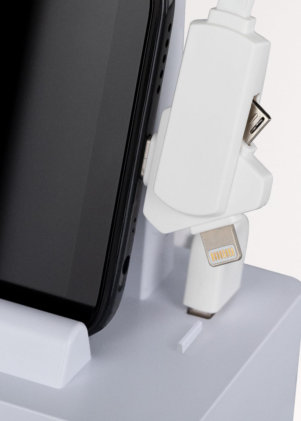 CREATE/STERILISATEUR UVC POUR TÉLÉPHONE/Stérilisateur UVC pour smartphones, 99% d'efficacité, stérilisateur UV portable, stérilisateur UV portable 9W, Poids 700g Facile à transporter, Micro USB et