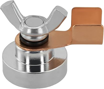 Welding Magnetic Grounding Clamp, Welding Support Ground Clamp Tools, Strong Large Suction Magnet Head, Welder Copper Tail Ground Connection Welding Accessories 1