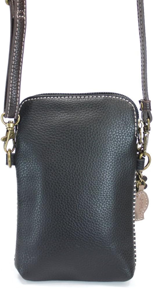 CHALA Cat Collection Cell Phone Crossbody Purse-Women PU Leather/Canvas Multicolor Handbag with Adjustable Strap - Image 3