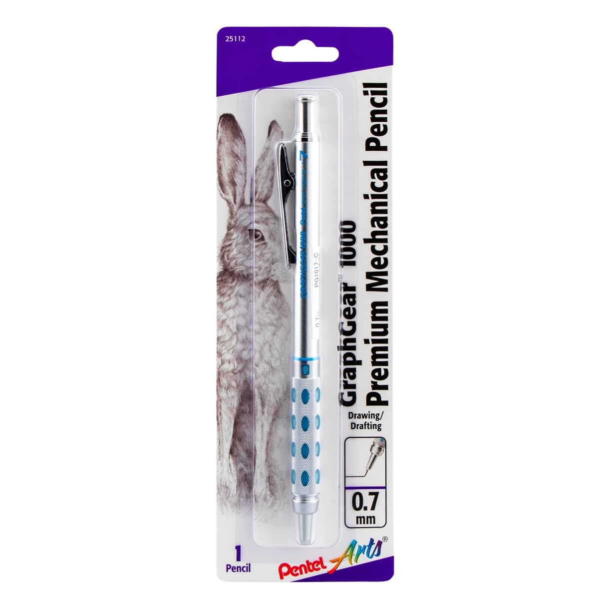 Pentel Graph Gear 1000 0.7Mm Pencil Blue