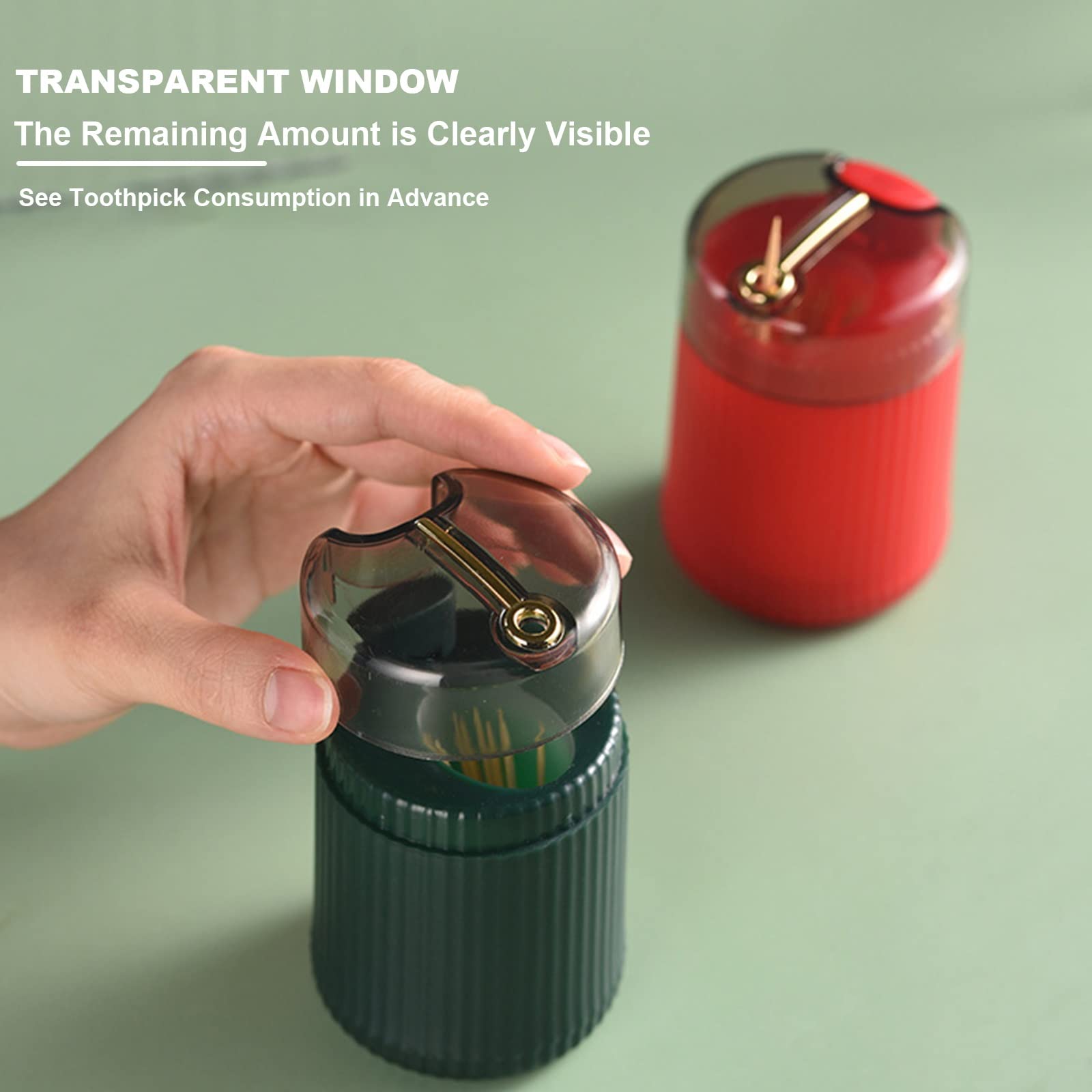 Uzztfa Frosch Zahnstocherspender | Automatische Zahnstocher-Box | Süß & Praktisch Für Küche & Restaurant