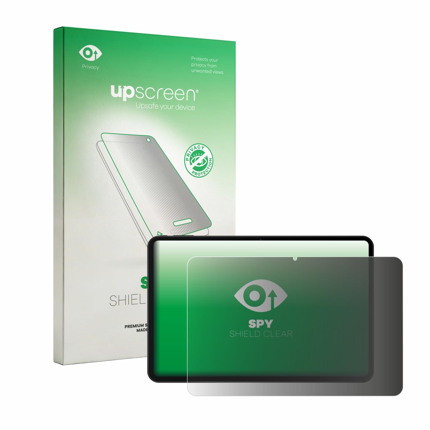 upscreen Pellicola Privacy per POCKAM P13 13.4" | Anti-Spy Protezione Schermo Made in Germany, Anti-Spia Privacy Screen Protector Chiara