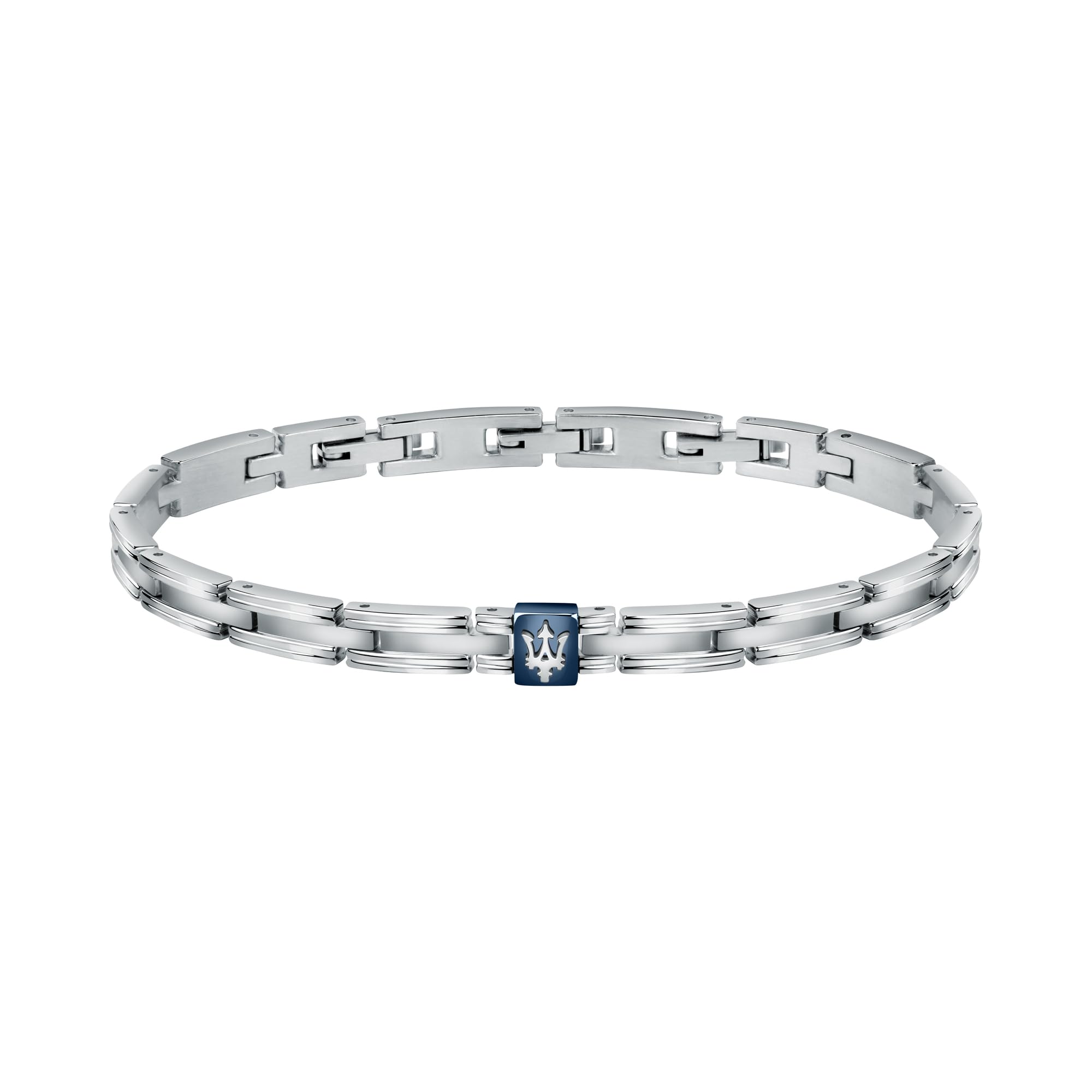 Maserati JEWELS Pulsera Hombre de Acero, PVD azul - JM420ATK03