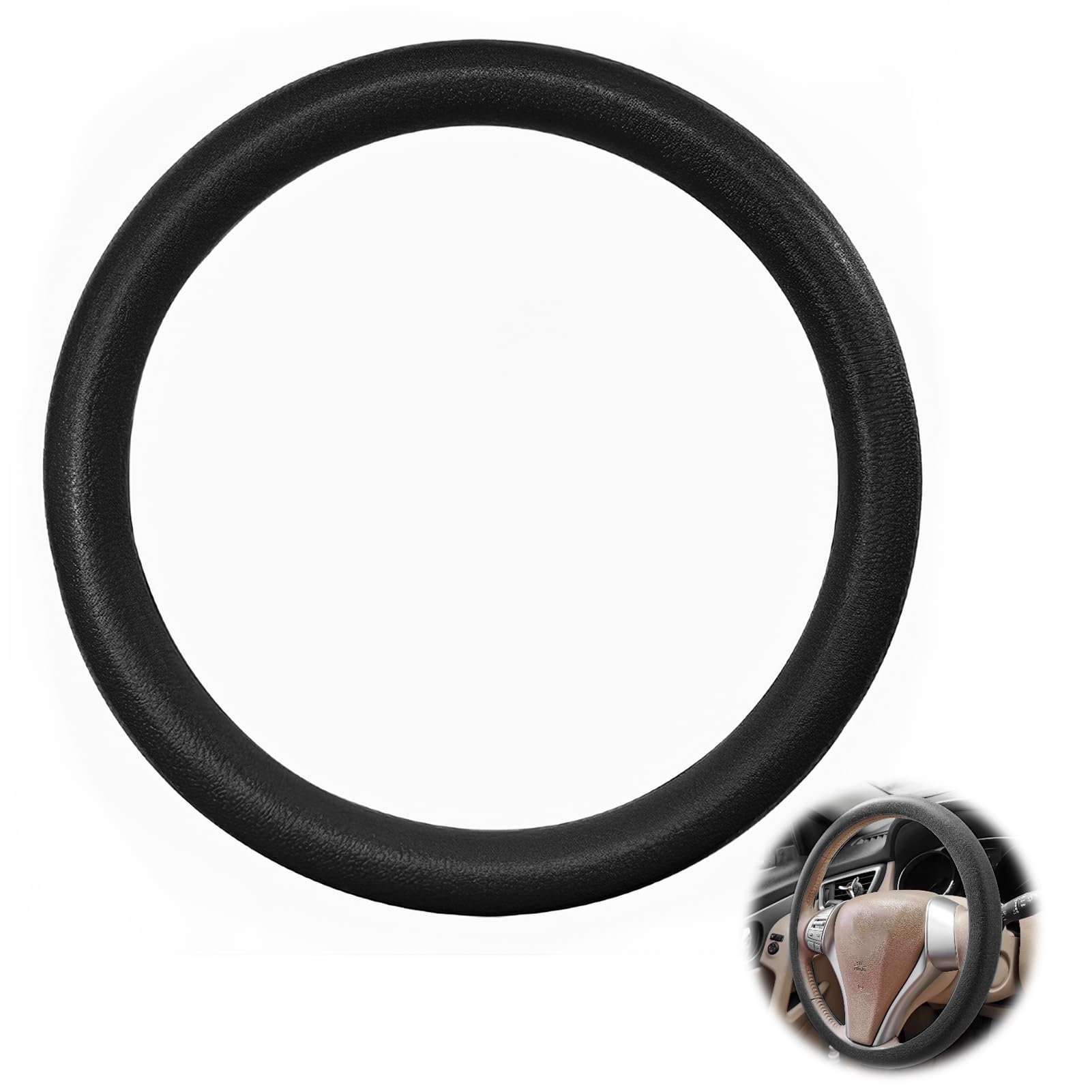 Housse Volant Voiture En Silicone Souple - Protection Anti-UV Et Antidérapante, Taille Universelle 37-38.5 Cm, Confort Toute L'année