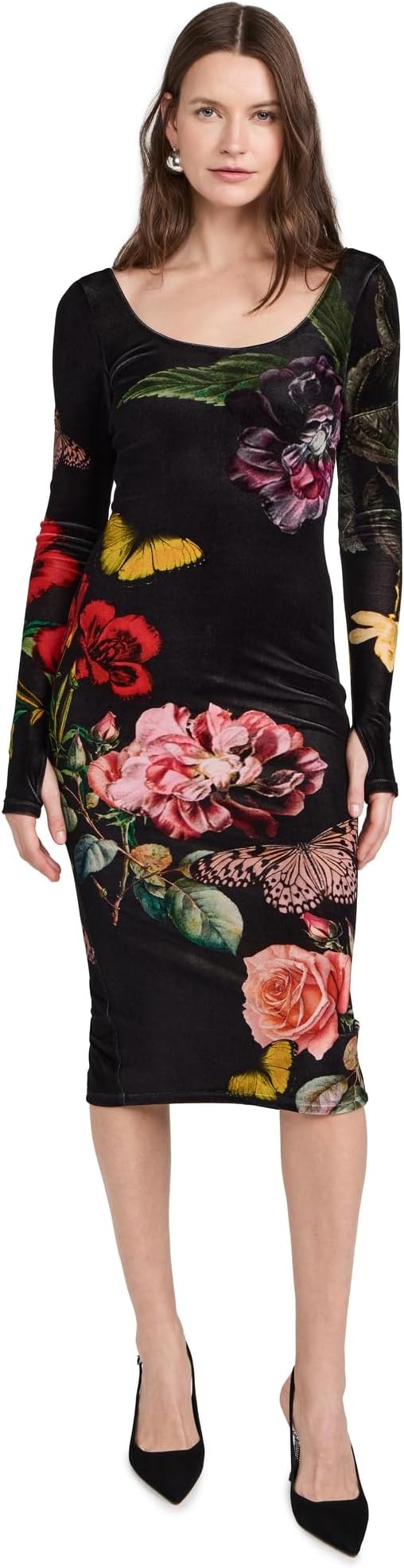 alice + olivia Women's Delora Dress