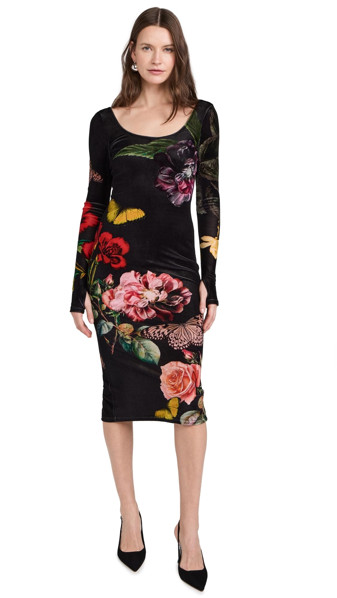 alice + olivia Women's Delora Dress