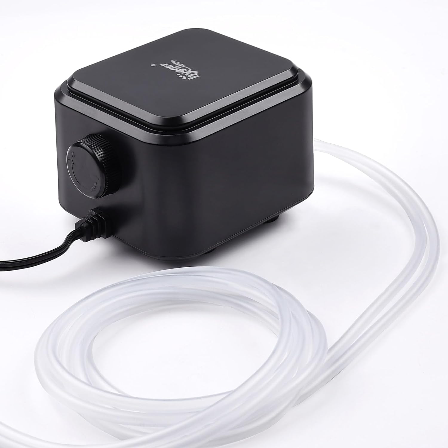 hygger 3.5W Quietest Aquarium Air Pump+1.4in Mini Aquarium Air Stone