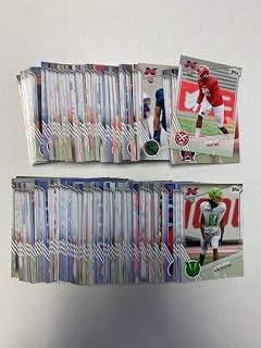 2020 Topps XFL Complete Hand Collated Football Set of 175 Cards - Includes over 100 Rookie Cards. This set has an overall condition rating of NM. Included in this set are former XFL stars Deveon Smith Matt Jones Jacques Patrick Cameron Artis-Payne Cam Phillips Dan Williams Donald Parham Jalen Tolliver P.J. Walker Josh Johnson Taylor Cornelius Landry Jones Darius Victor James Butler Kenneth Farrow Jhurell Pressley Jordan Taâ€™Amu Donnel Pumphrey Tre McBride Nelson Spruce Nick Holley Reece Ho