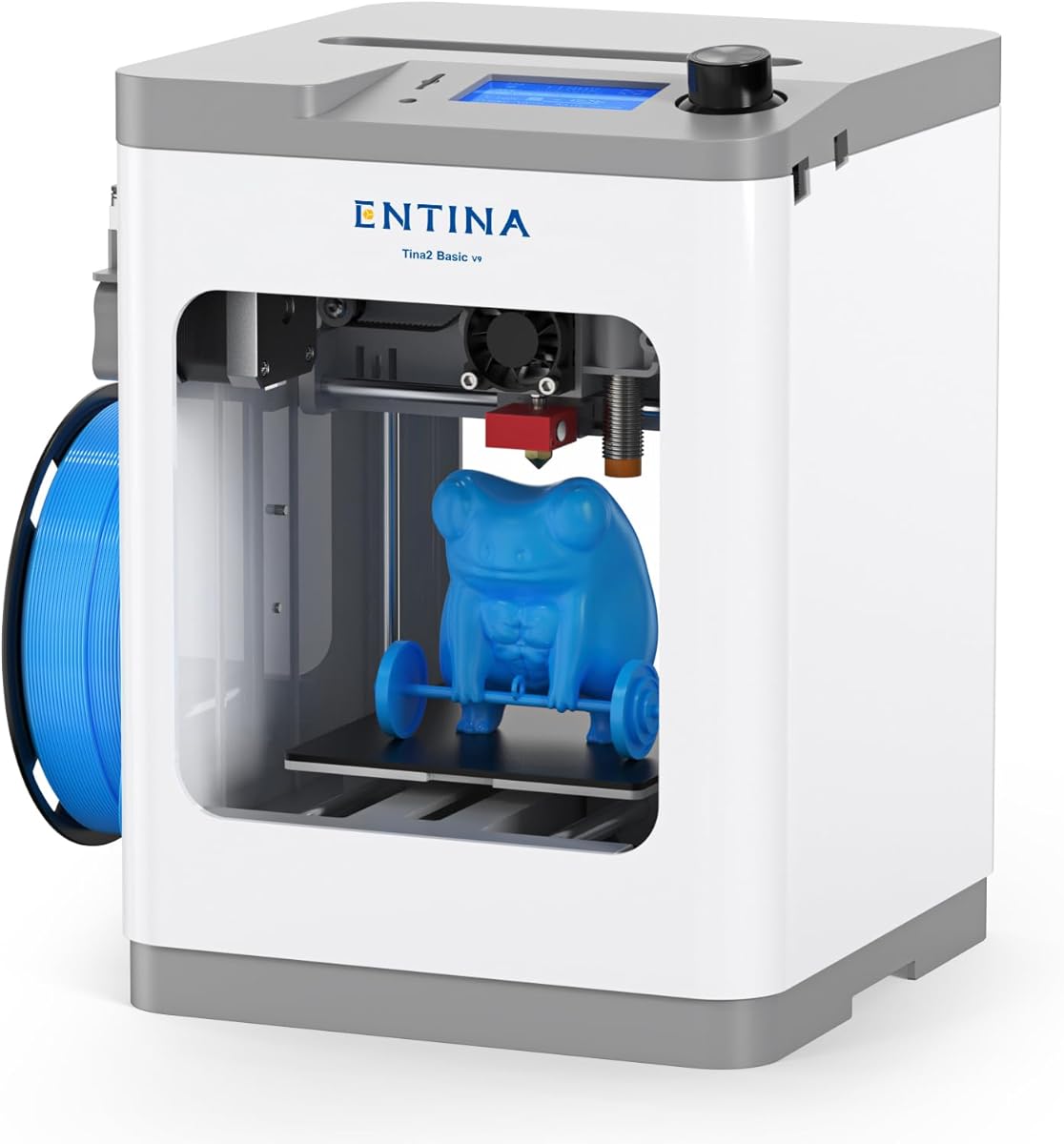 3D Printers Tina2 Basic, Fully Assembled and Auto Leveling 3D Printer for Beginners and Kids, Removable Magnetic Platform, High Precision Printing FDM Mini 3D Printer for Home and School: Amazon.com