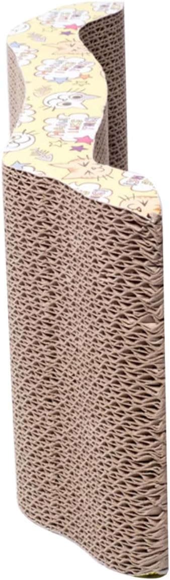 review VANZACK 3pcs Round Cat Scratcher Catnip Organic Cat Litter Cat Toys Cat Beds Cat Kitten Corrugated Scratch Board Parrot Travel Cage Vertical Cat Toys Cat Scratcher Bed Cat Pad Pet Scraper