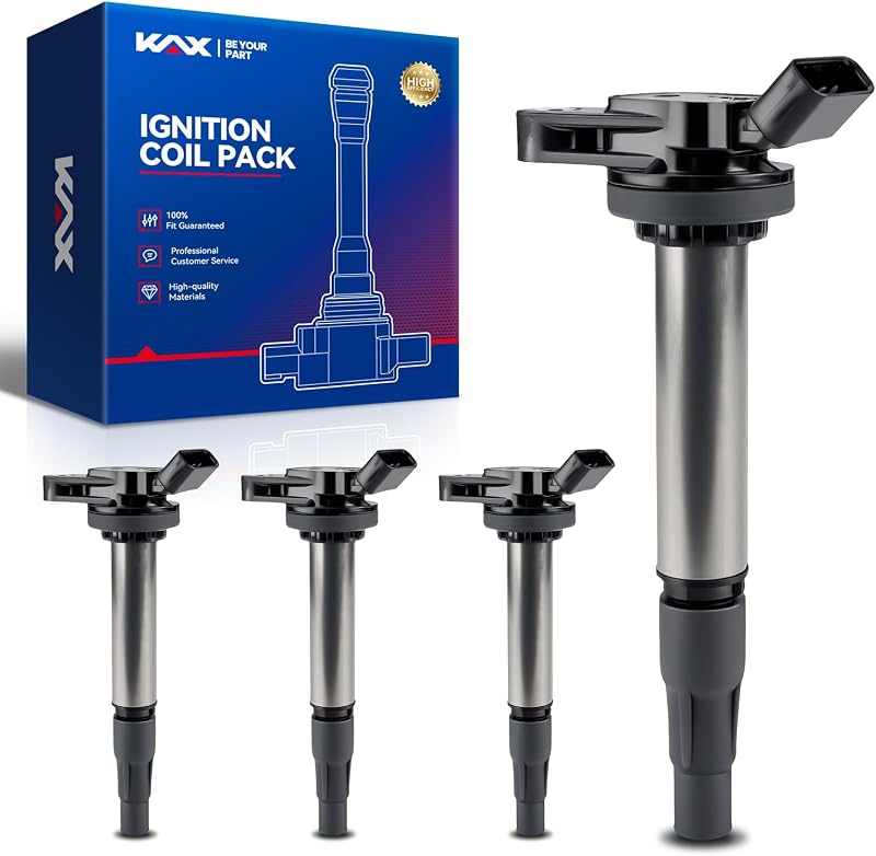 Bobinas de ignição KAX UF596 para Toyota e Lexus – Conjunto com 4 unidades