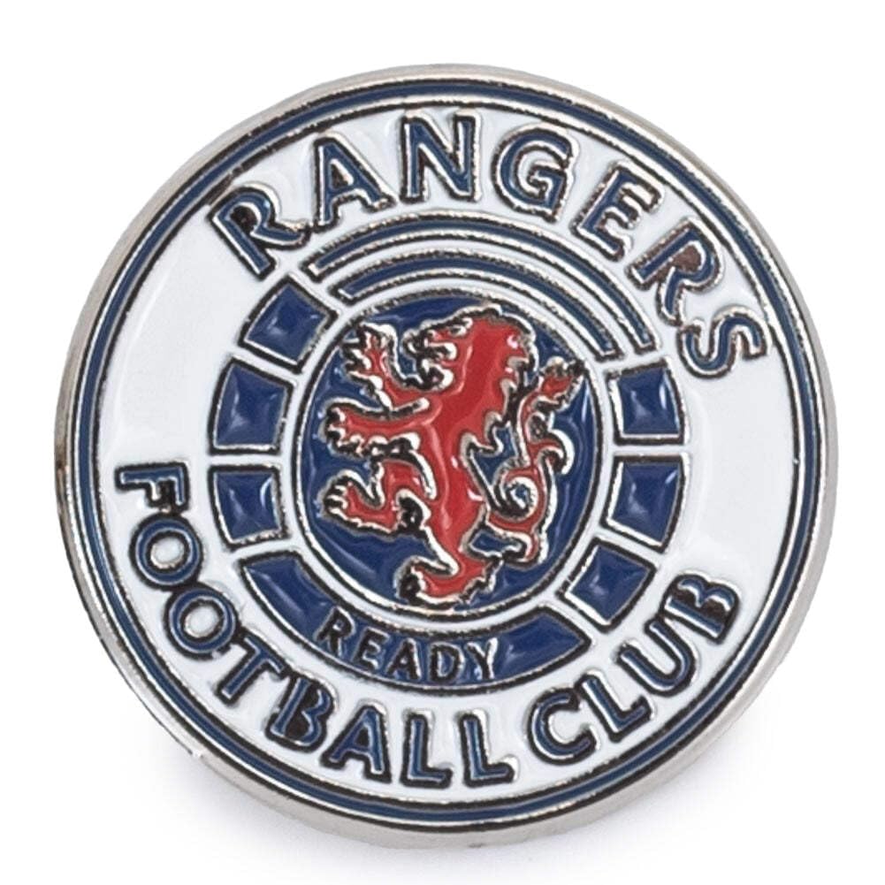 Rangers FC Ready Crest Badge (One Size) (Royal Blue/White/Red)