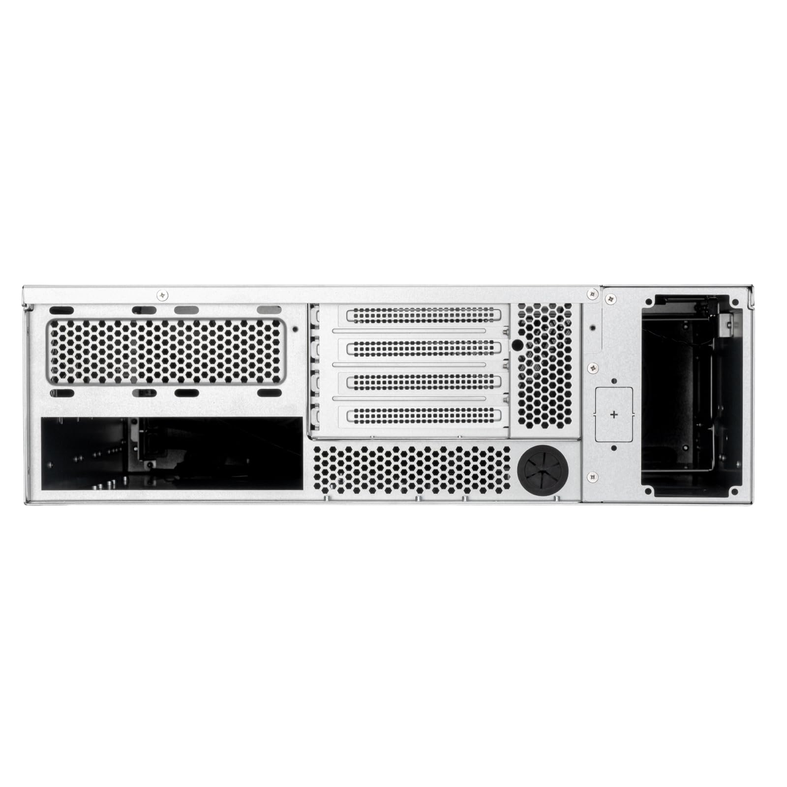Silverstone Technology RM32, Châssis Serveur 3U rackmount prenant en Charge Les GPU Haut de Gamme à 4 Slots et Les radiateurs de 360 mm, SST-RM32