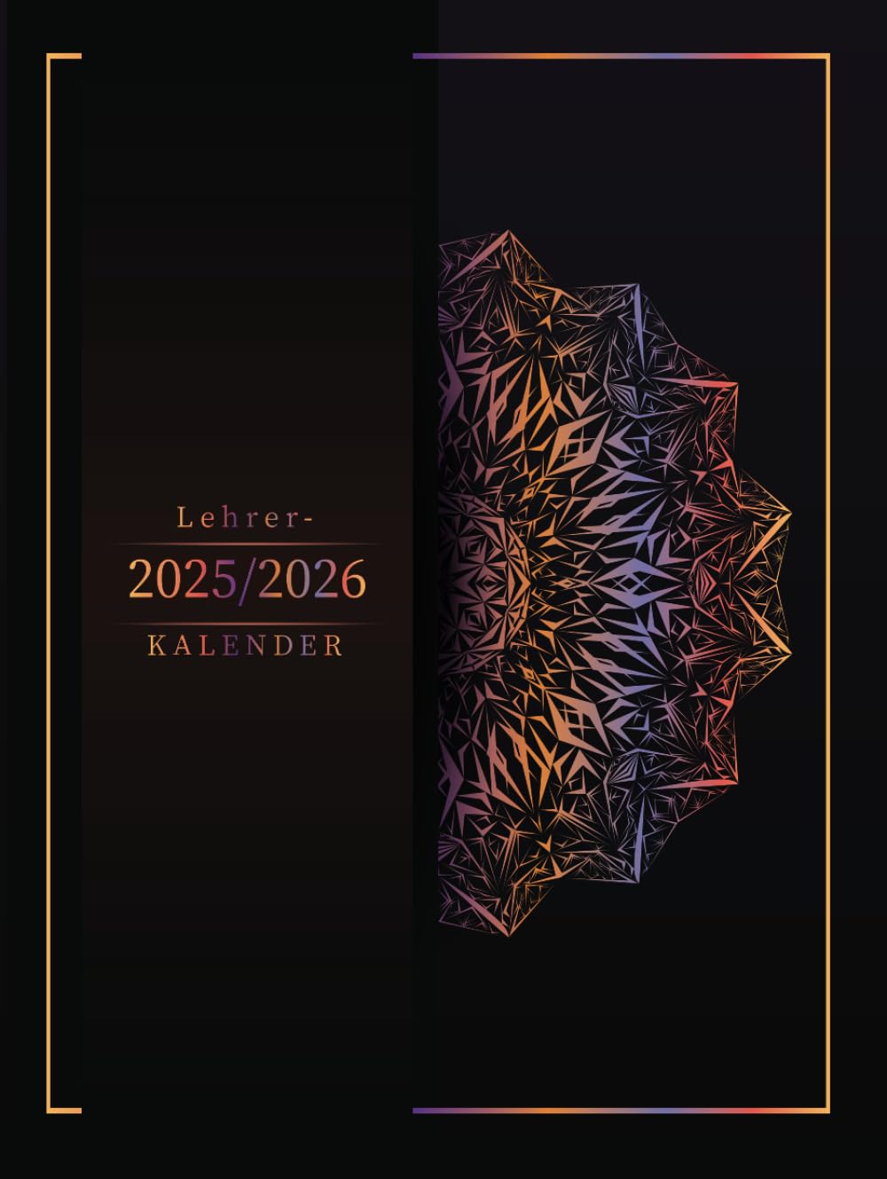 Lehrerkalender 2025/2026: A4 Schulkalender und Unterrichtsplaner | 175